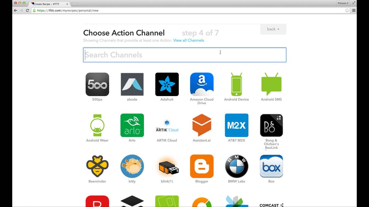how to set up ifttt on alexa