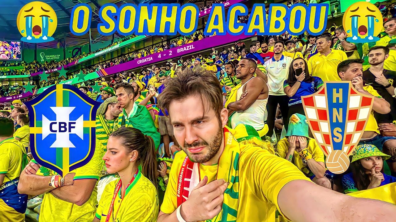 BRASIL FORA DA COPA - O PIOR DIA DA MINHA VIDA/ Brasil x Croácia