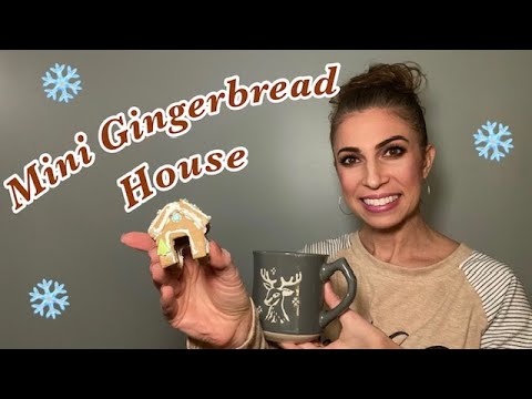 DIY Mini Gingerbread Mug Hugger Cookies - Silver Mushroom