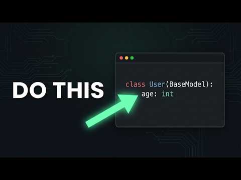 Python Type Hints & Pydantic — Typing & Data Modeling | Zero to Expert #11