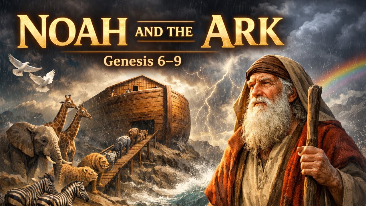 Noah and the Ark | Bible Stories with Moral Lesson | FAITH AND LIFE LESSON