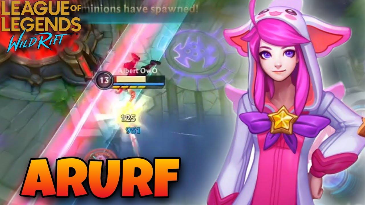 Wild Rift Arurf WHEN LUX ENTER ARURF - Wild Rift - YouTube
