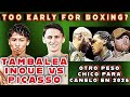 MADRUGUETE: Canelo ¿NO LLENA de Pesos Chicos? ¿Se Cae Inoue - Picasso?