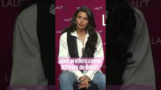 ¿Qué le gusta comer a Bárbara de Regil? #comidamexicana #bárbaraderegil #laLola #univision #shorts