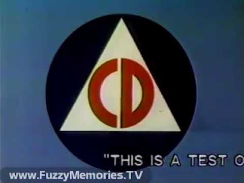 Emergency Broadcast System Test 1982 