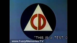 Emergency broadcast system test 1982