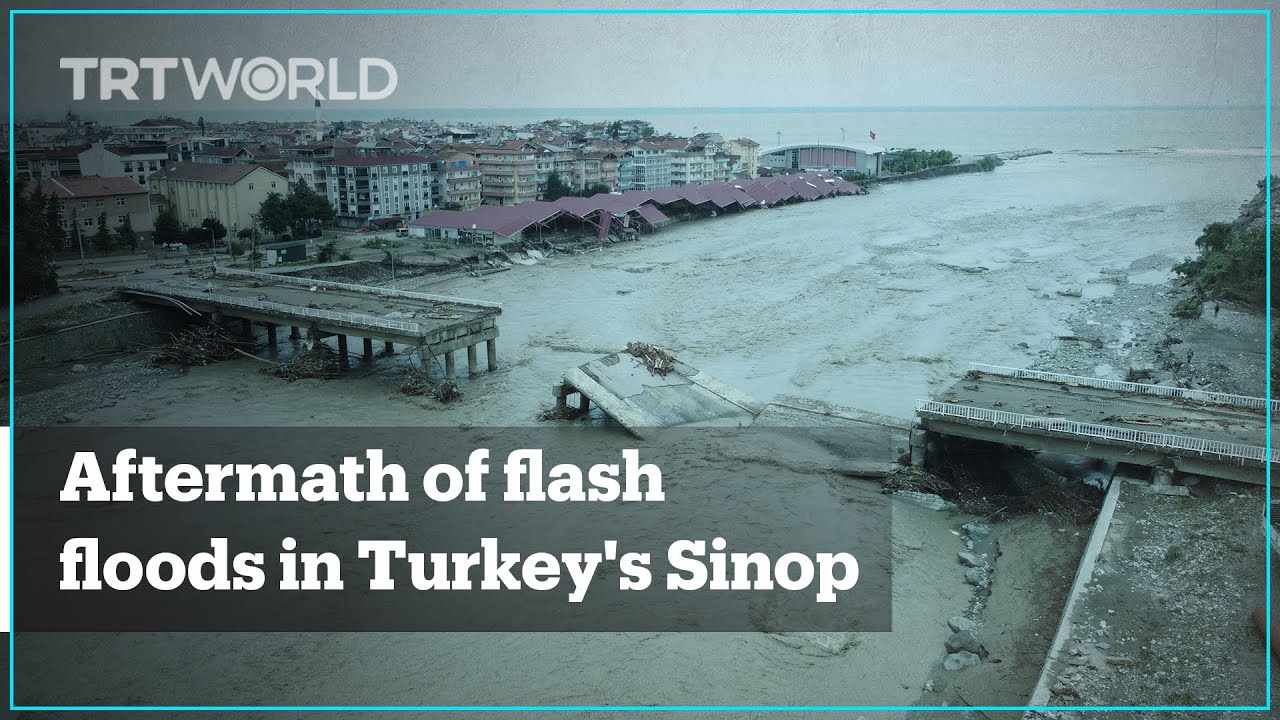 Video shows destruction after Turkey flash floods