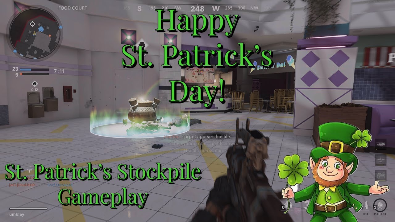 Call of Duty Black Ops Cold War - NEW St. Patrick's Stockpile Mode!