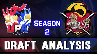 UPA Draft Analysis Season 2