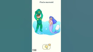 Find a Mermaid [Dop 2 Delete on Part] Level 138 #shortvideo #viralvideo @SPATIGERGAMER