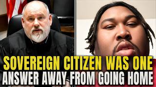 Sovereign Citizen Talks Himself Out of a Free Bond in Minutes!