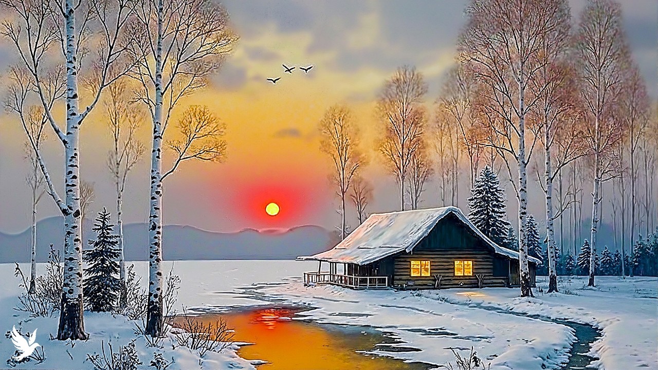 Peaceful winter music 2026❄️ relaxing winter melodies for stress relief and peaceful mind