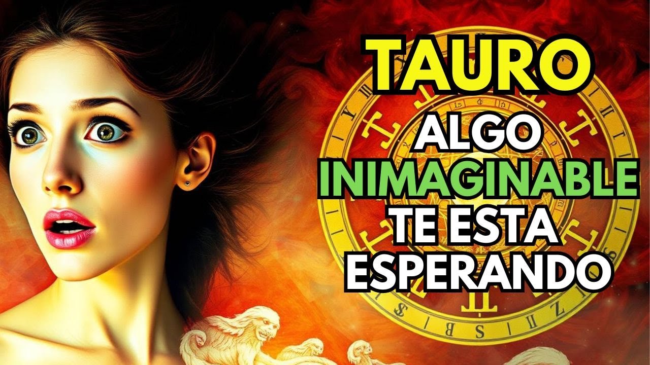 ♉ TAURO, LO QUE SE ACERCA CAMBIARÁ TU VIDA… ¡NO LO VAS A CREER! 😱 - YouTube