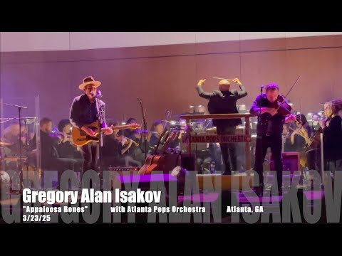 Gregory Alan Isakov "Appaloosa Bones" w/ The Atlanta Pops Orchestra @ Atlanta Symphony Hall 3/23/25
