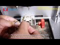 How to use Alpha Key Cutting Machine to Cut Sided House Key by S2 key Jaw