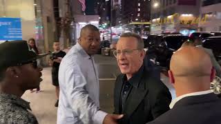 Tom Hanks Rages Pushes And Swears At Fans After His Wife Rita Wilson Is Nearly Knocked Over