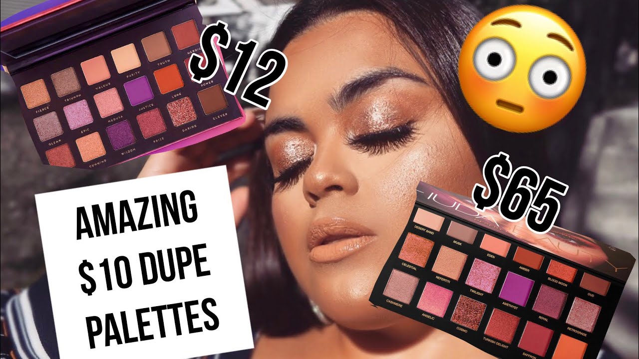 BEST 10 EYESHADOW PALETTES!!!! YOUR FAVE DUPES!!!! SHOP HUSH HAUL