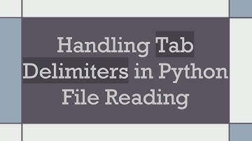 Handling Tab Delimiters in Python File Reading