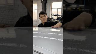 Оклейка крыши Toyota Prius виниловой плёнкой #бишкек #кыргызстан #detailing #детейлингцентр