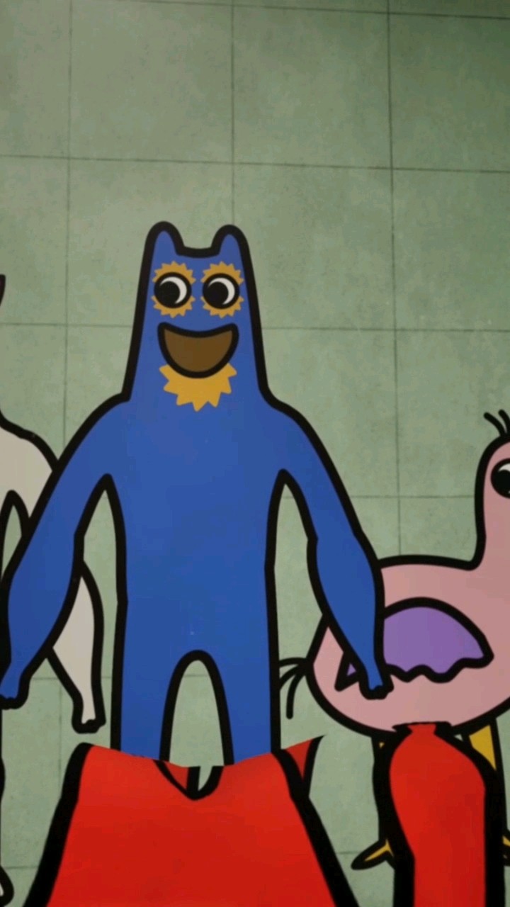 NUEVO BANBAN AZUL DETRÁS DE LA PARED #gartenofbanban7 #itowngameplay