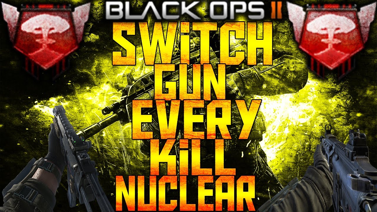 BO2: Switch Gun Nuclear w/ M27 & MP7 on Raid (No C4)