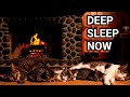 ASMR Cat Purring in a Cozy Room | Relaxing Fireplace &amp; Purring Sounds for Sleep and Relaxation