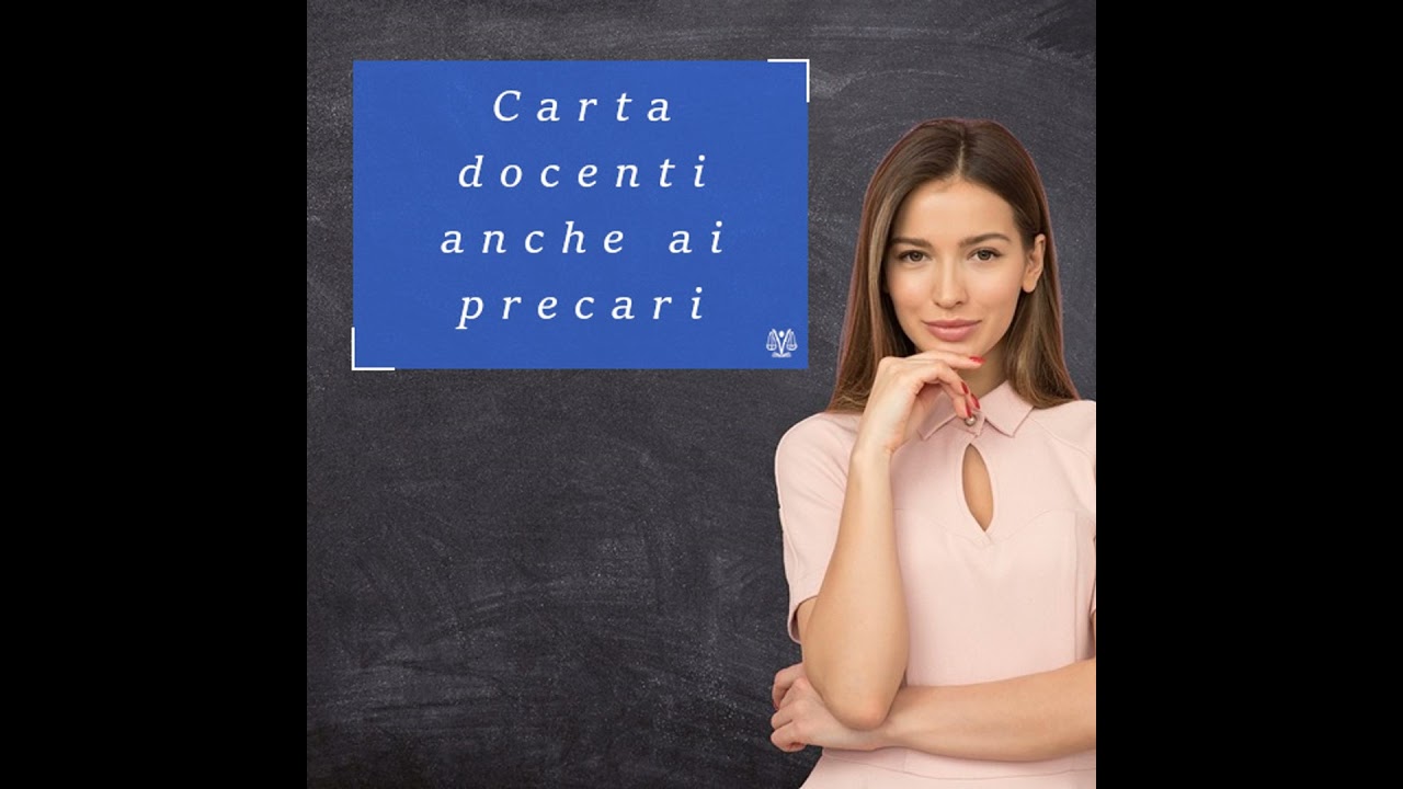 Bonus carta docente esteso anche ai precari