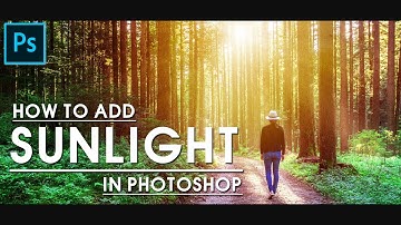 Photoshop Tutorial | How To Add Fake Sunlight In Photoshop