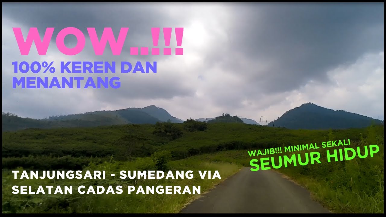 Alun-ALun Tanjungsari - Alun-ALun Sumedang via Cinanggerang-Kp Toga