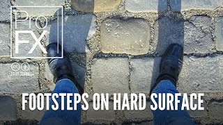 Footsteps on Hard Surface | Impact Sound Effects | ProFX (Sound, Sound Effects, Free Sound Effects)