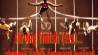 Video thumbnail of "Strong finish lyrics Jonathan Nelson"