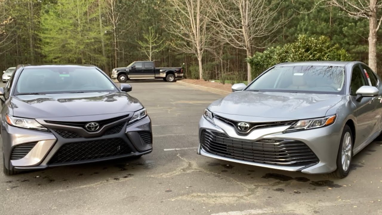 Compare 2020 Camry LE vs SE — pick your winner! - YouTube