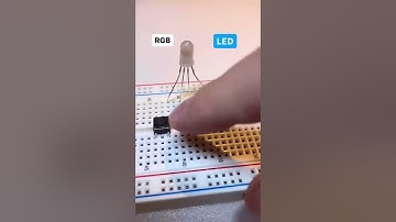 RGB light and push button