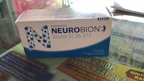 Neurobion vitamin b1 b6 b12 giá bao nhiêu năm 2024