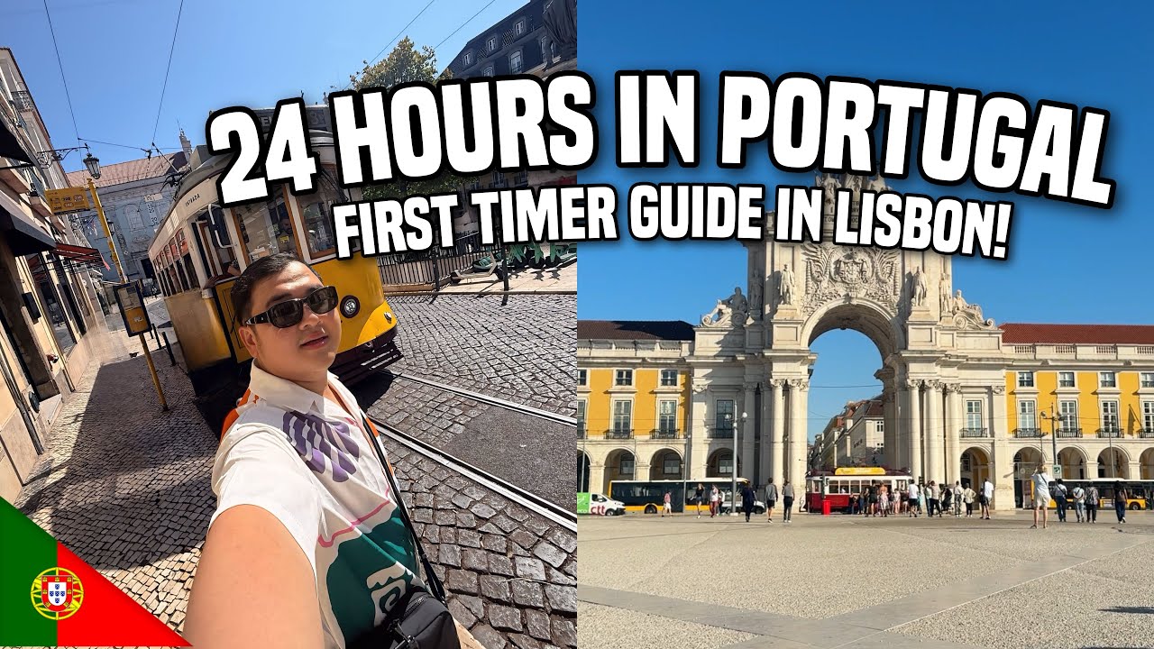 FIRST TIME IN PORTUGAL: 24 HOURS IN LISBON 🇵🇹 (TRAVEL GUIDE) | Ivan de Guzman