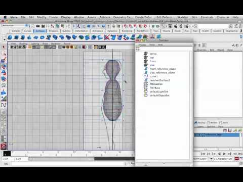 Modeling a Head, Neck and Torso in Maya