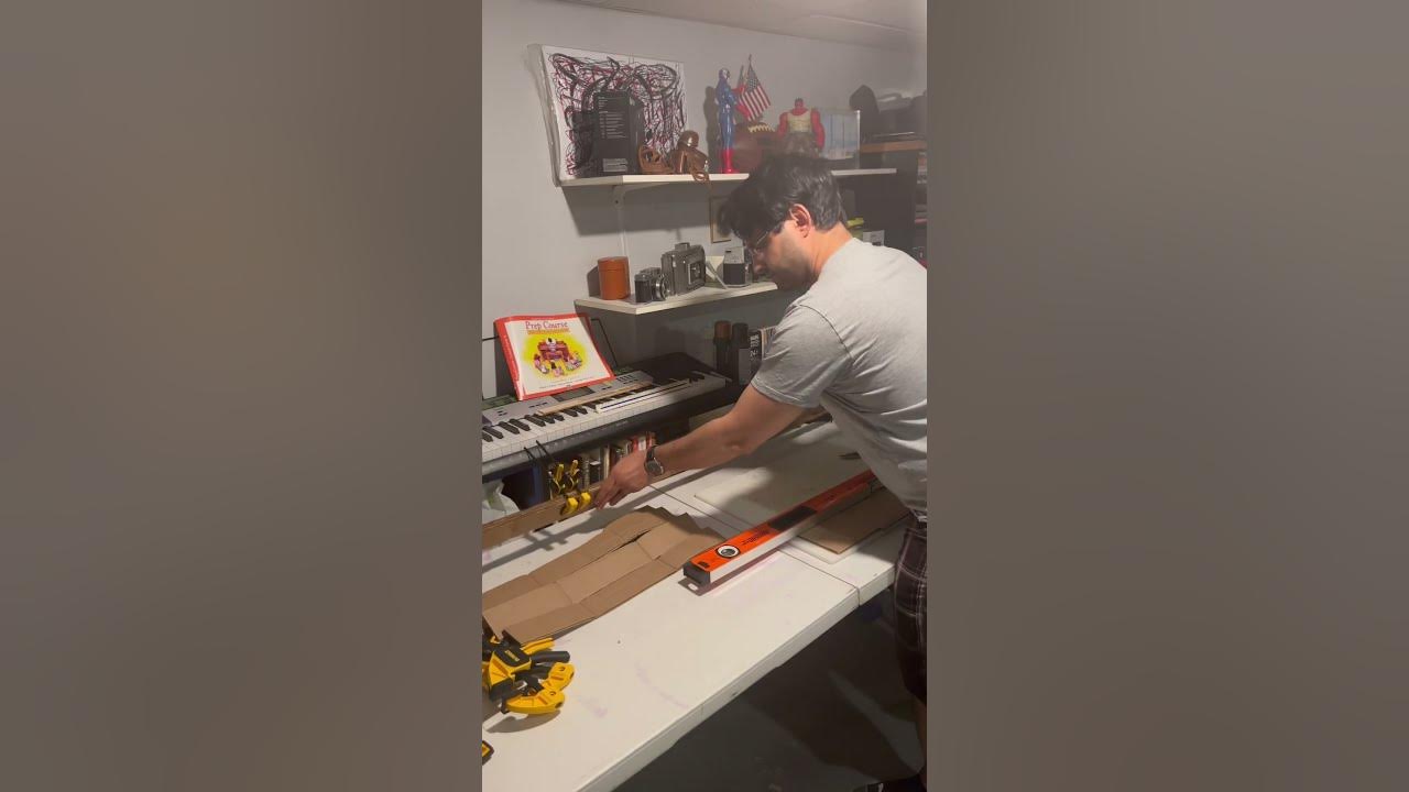 making-frames-for-your-artwork-using-thrown-away-cardboard-boxes-from