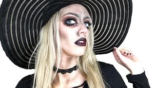 TUTORIAL | Dark Witch/Vampire Halloween Makeup 2016