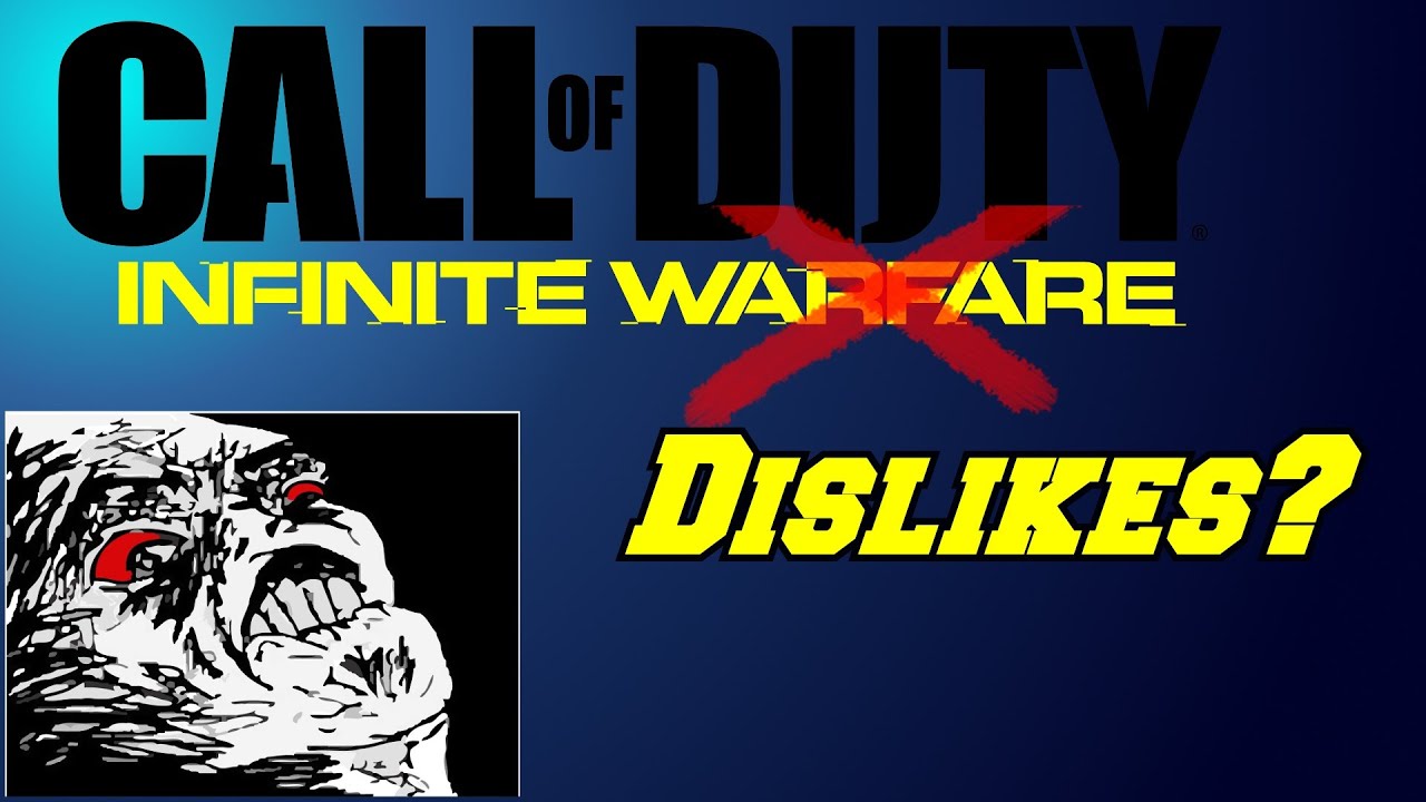 Call of Duty: Infinite Dislikes?