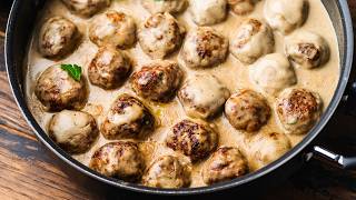 The Creamy Swedish Meatballs I Can't Stop Eating by Sip and Feast 261,053 views 3 months ago 17 minutes