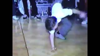 Break dancing to Jingle Bells Hoedown