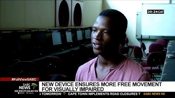 Two TUT students invent a C4Me device to benefit the visually impaired