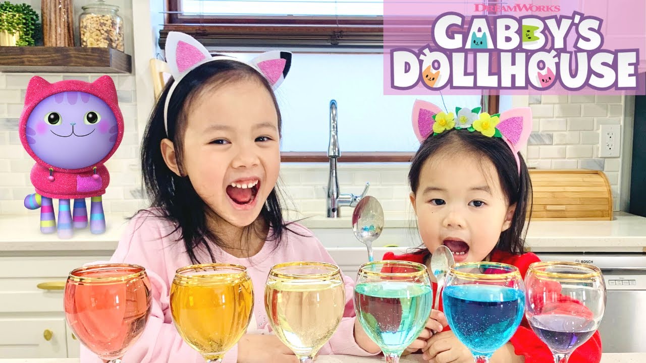 GABBY’S DOLLHOUSE Glass Xylophone How to make a Glass Xylophone and