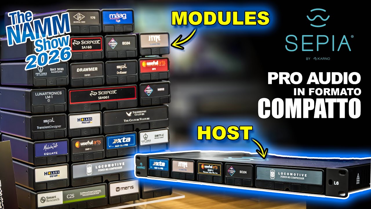 SEPIA от KARNO на выставке NAMM Show 2026 — будущее профессионального аудио и FOH?
