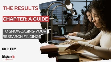 A Guide to Showcasing Your Research Findings || WritersER