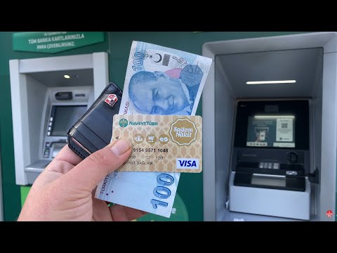 Kuveyt Türk ATM'den Para Çekme