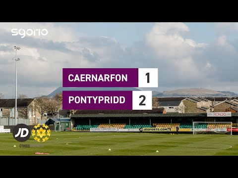 Caernarfon Pontypridd Goals And Highlights