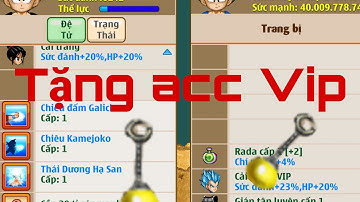 Tặng acc ngọc rồng vip có bông tai cho anh em cùi
