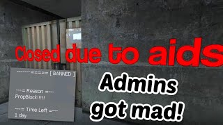 Gmod RP Server Closed Due To AIDS (Admins Got Mad)