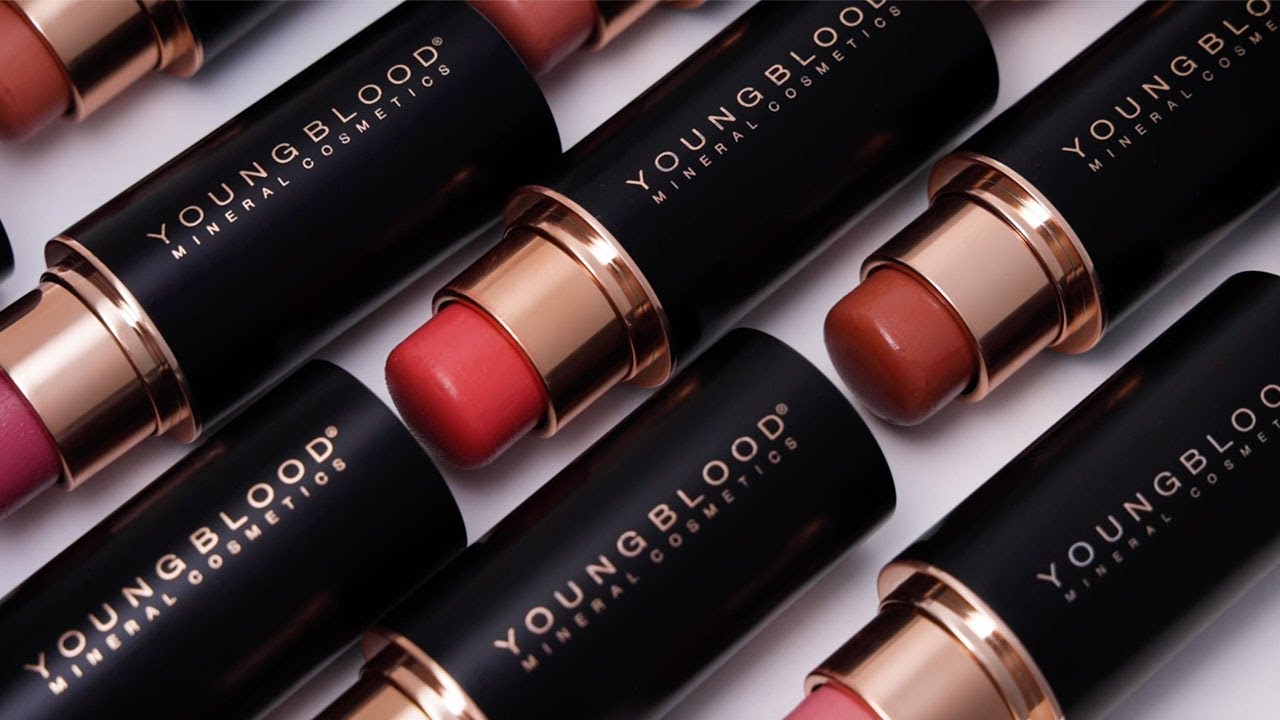 VividLuxe Crème Blush Stick YOUNGBLOOD COSMETICS YouTube